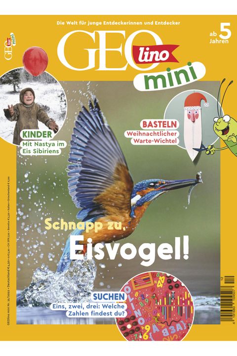 GEOlino Mini Ausgabe 12-2022: Eisvogel