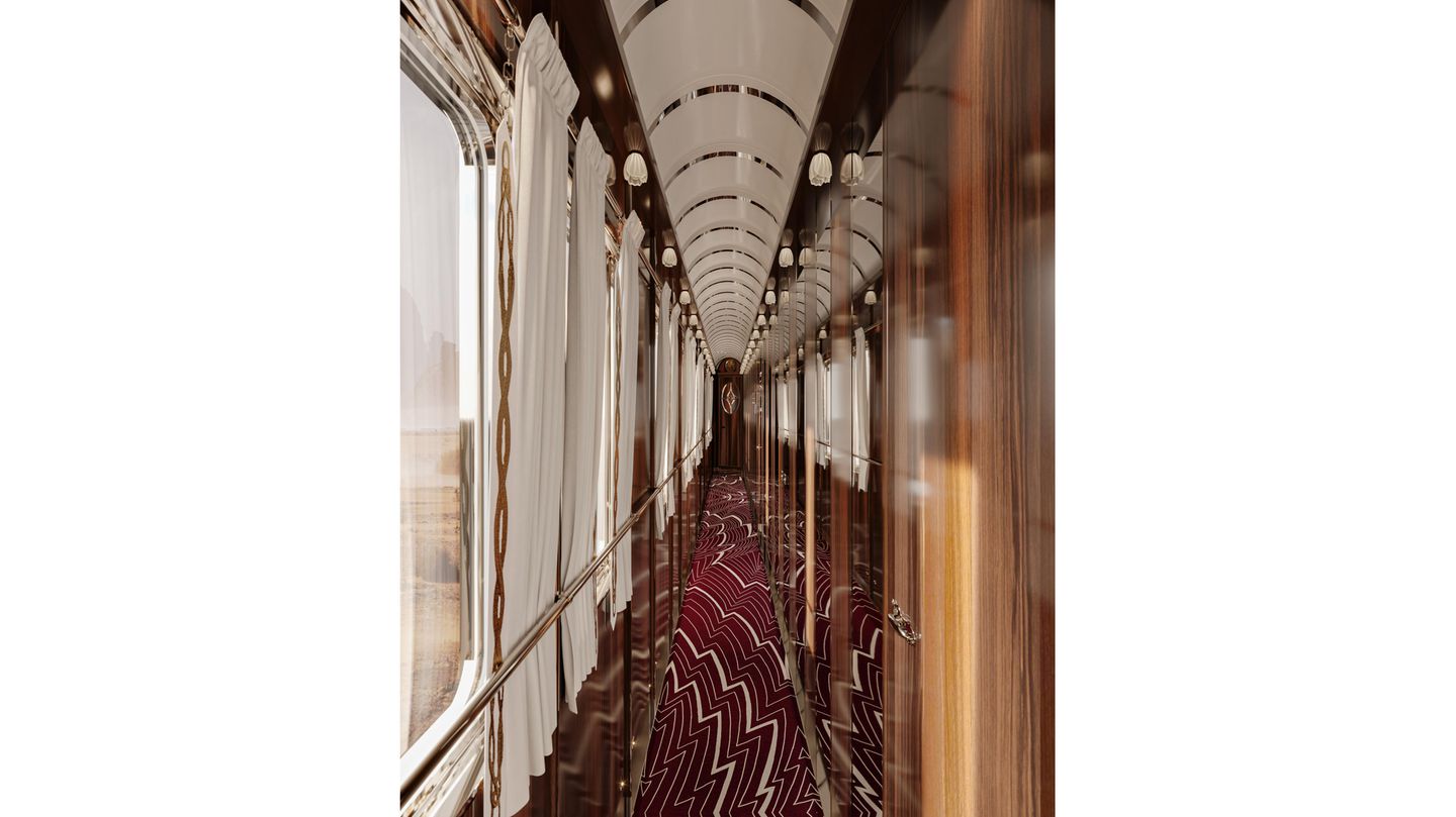 Flur im neuen Orient Express