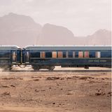 Der neue Orient Express "La Dolce Vita" fährt durch Italien