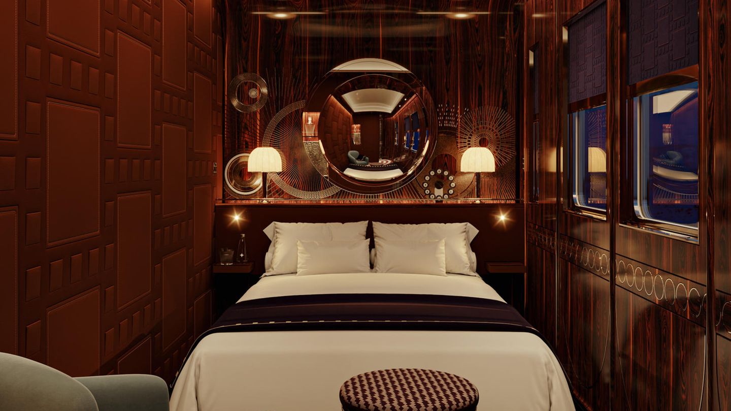 Schlafzimmer im neuen Orient Express