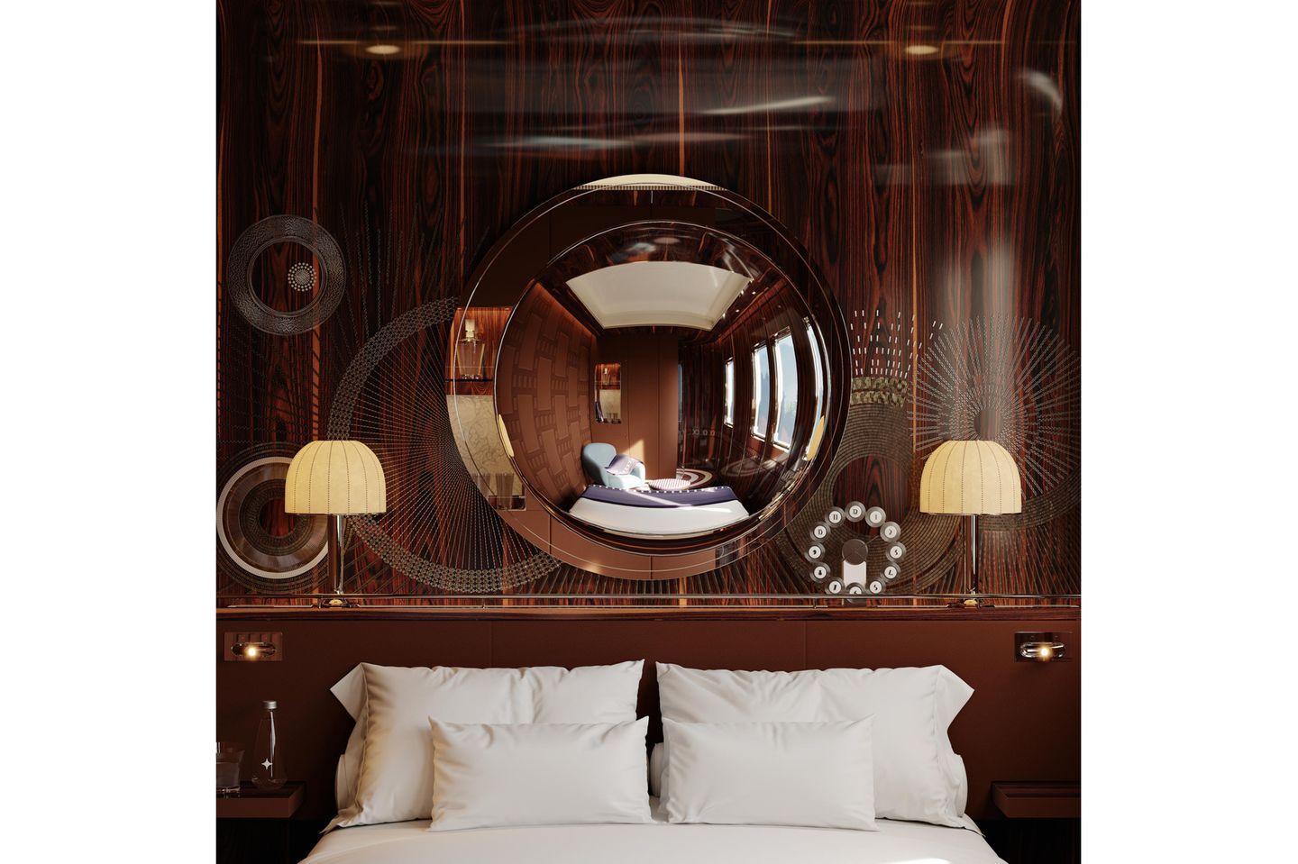 Schlafzimmer im neuen Orient Express