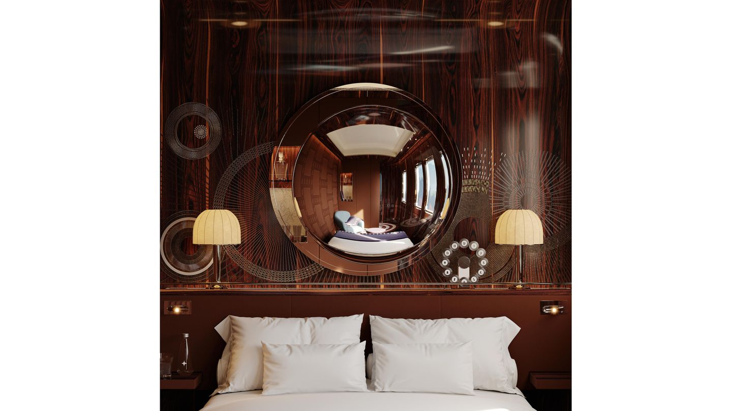 Schlafzimmer im neuen Orient Express