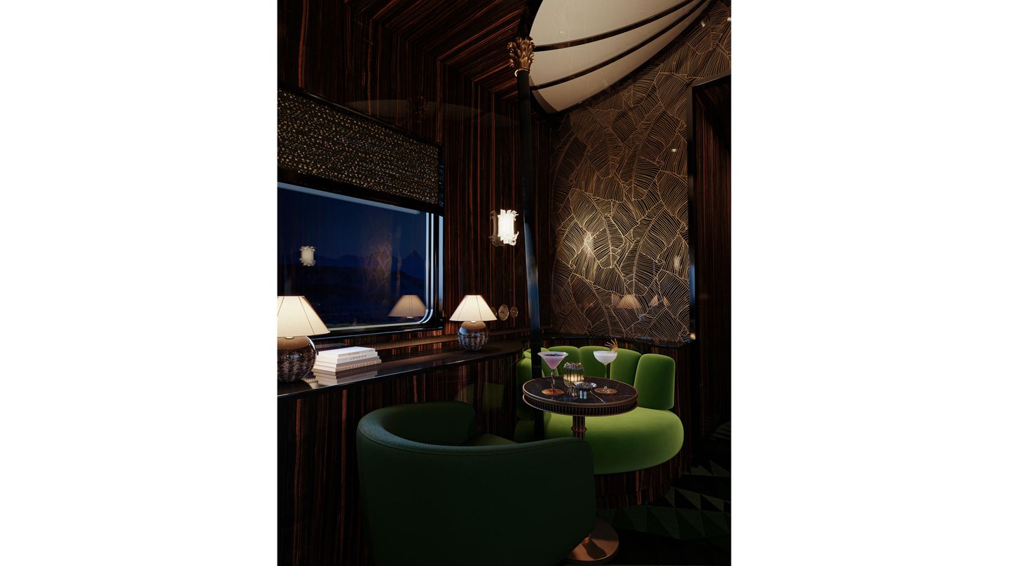 Die mondäne Bar der Orient-Express "La Dolce Vita"