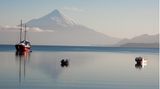 Oscorno Vulkan in der Seen-Region von Chile