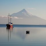 Oscorno Vulkan in der Seen-Region von Chile