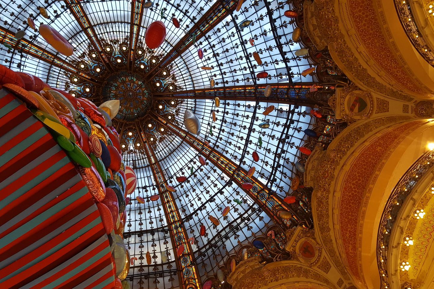 Die Kuppel der Galeries Lafayette Hausmann