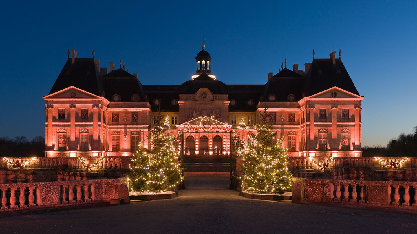 8. Weihnachtszauber im Schloss Das Schloss Vaux-le-Vicomte