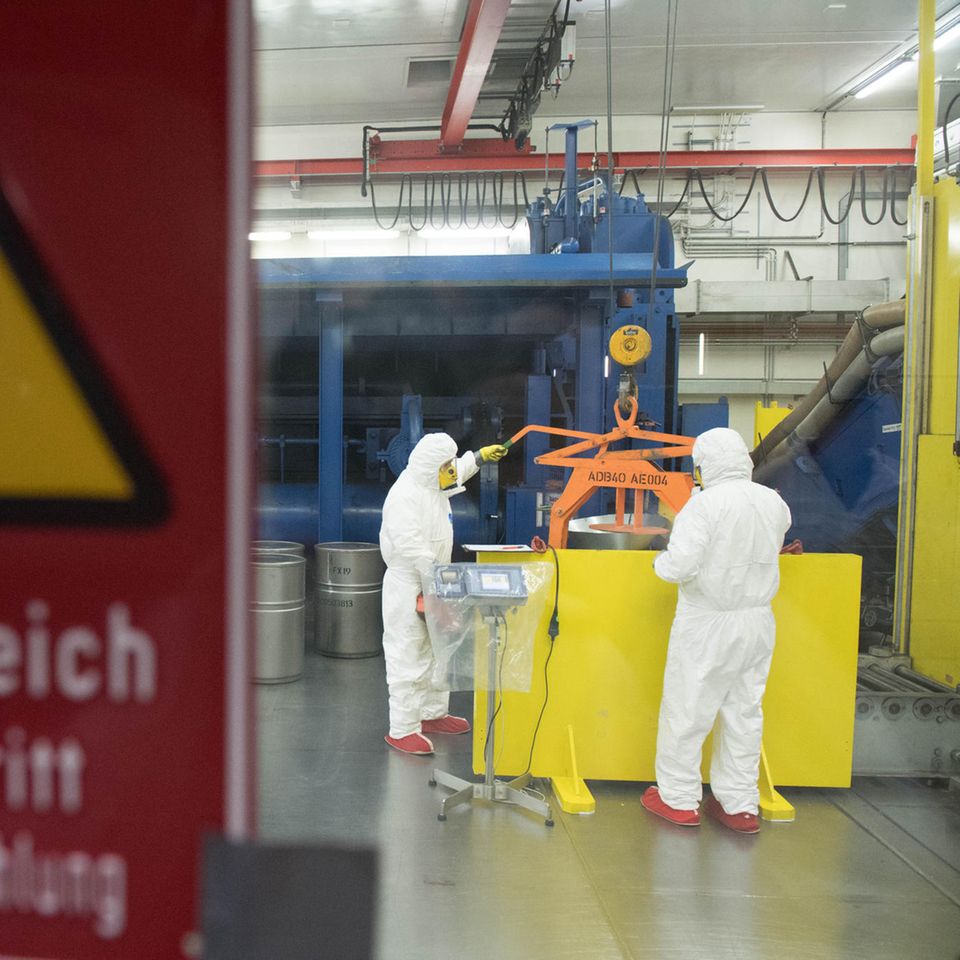 "Zwischenlager Nord" (ZLN) in Lubmin, Mecklenburg-Vorpommern: Die Suche nach einem Endlager für den deutschen Atommüll wird länger dauern als geplant