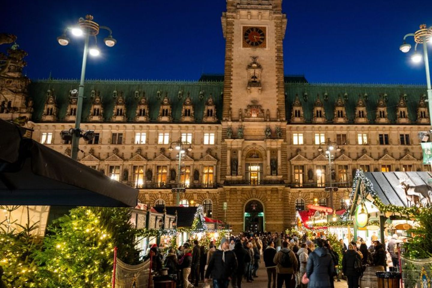 In Hamburg eröffnen die Weihnachtsmärkte