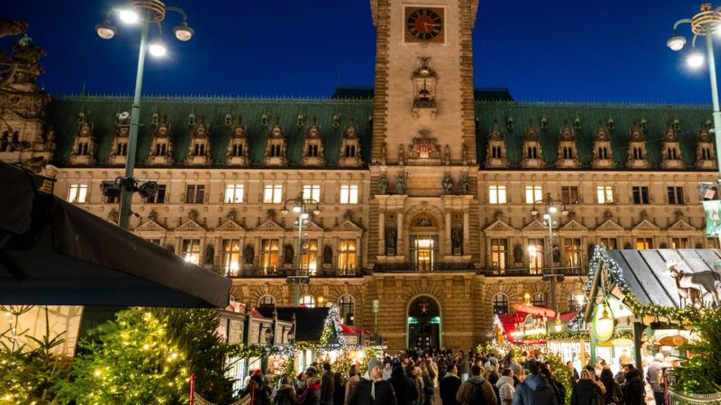 In Hamburg eröffnen die Weihnachtsmärkte