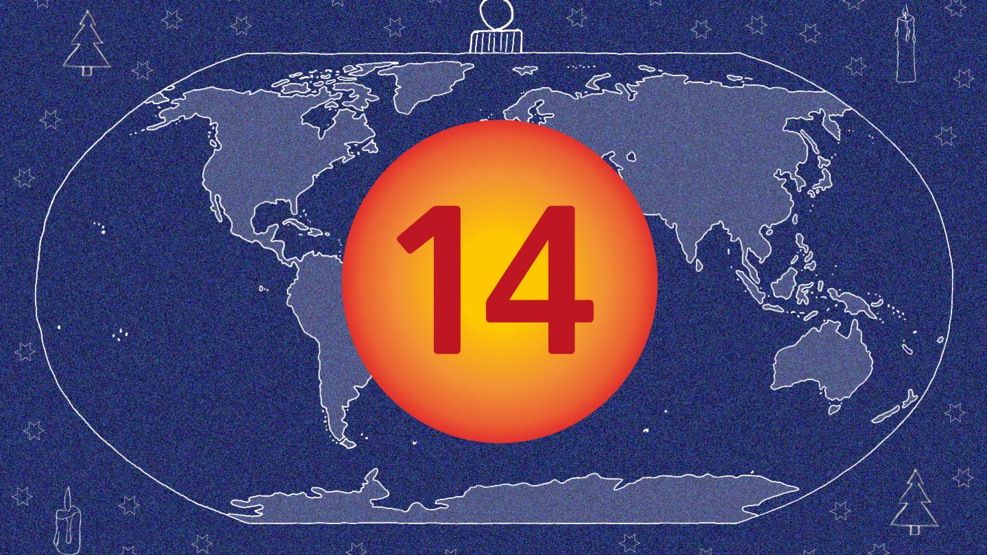 14. Türchen: In 24 Tagen um die Welt: Yogi Nuwan Dilanka de Silva aus Sri Lanka