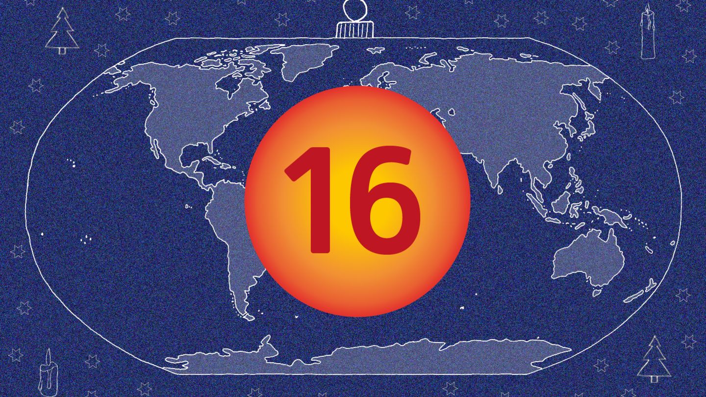 16.Türchen : In 24 Tagen um die Welt: Künstler Thomas Munkanome aus Australien