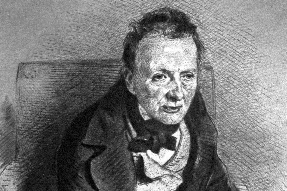 Seine "Bekenntnisse eines englischen Opiumessers" verhelfen ihm zum Durchbruch: Thomas de Quincey, gefeierter Schriftsteller und Süchtiger