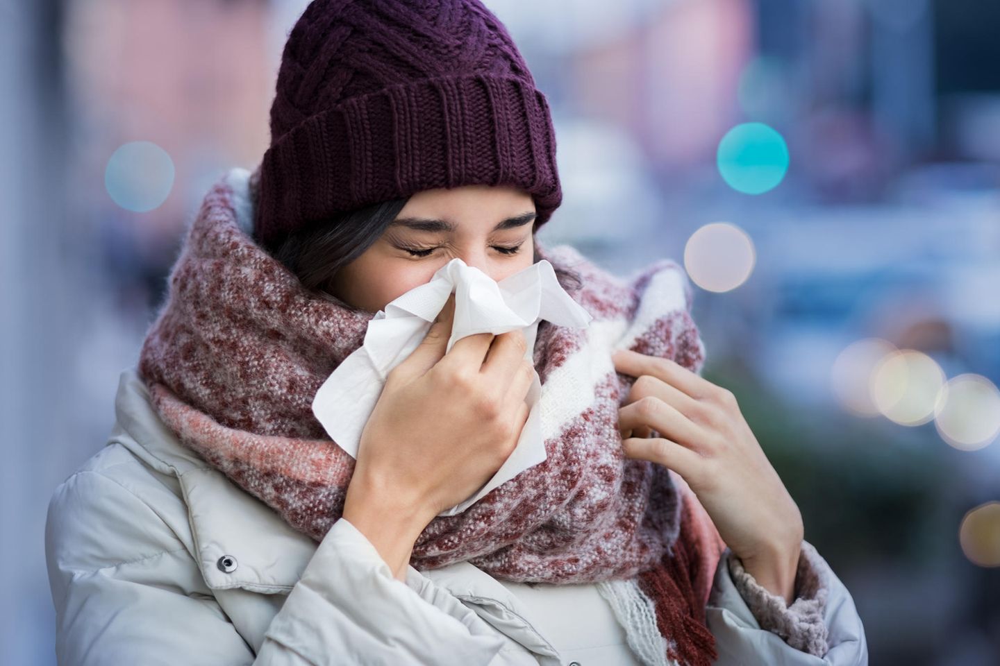  Im Winter häufen sich Erkältungen massiv. Abgekühlte Nasenhöhlen könnten eine Ursache sein