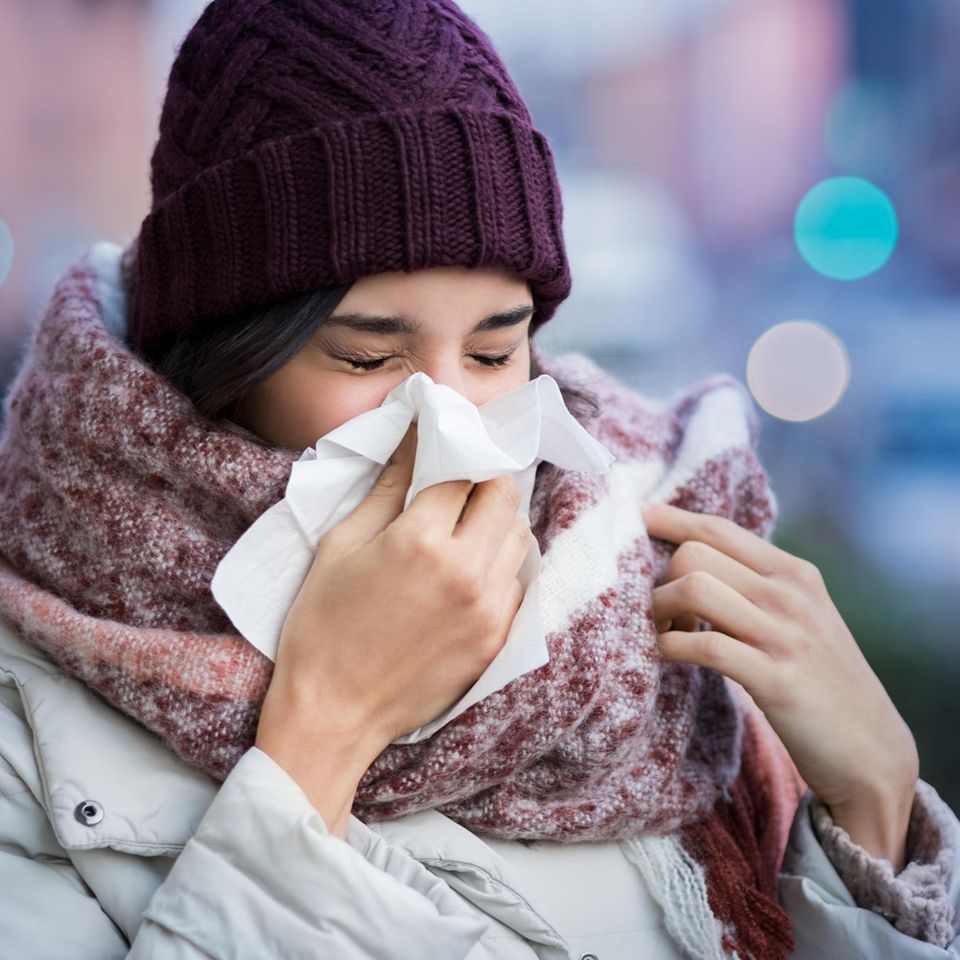  Im Winter häufen sich Erkältungen massiv. Abgekühlte Nasenhöhlen könnten eine Ursache sein