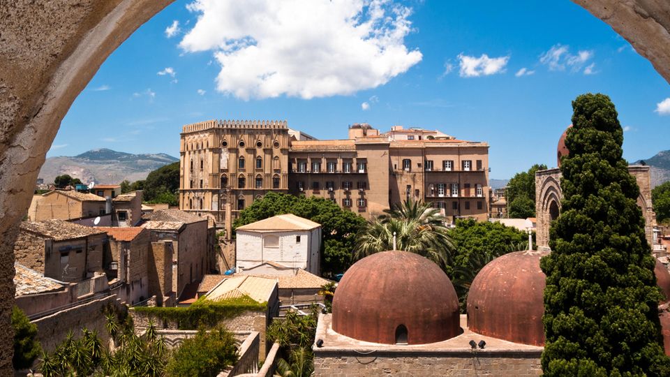Normannenpalast in Palermo Normannenpalast in Palermo
