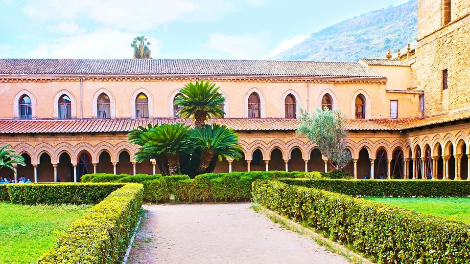 Klostergarten in Palermo Klostergarten in Palermo