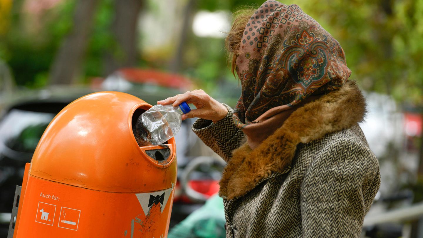 Kein seltenes Bild: Auch in Deutschland nimmt die Altersarmut zu