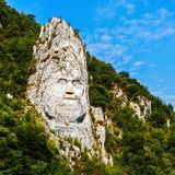Blick auf die Decebalus Statue