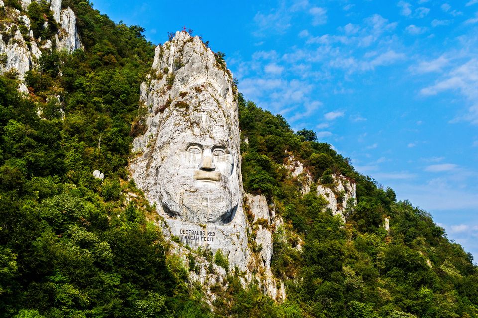 Blick auf die Decebalus Statue 1.5004