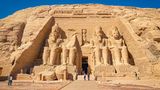 Eingang von Abu Simbel, Ägytpen