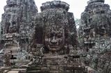 Gesichter im Bayon Tempel, Kambodscha