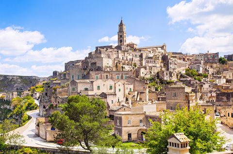 Blick auf Matera