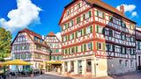 Altstadt von Mosbach bei Sonnenschein