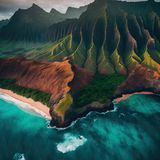 Die Na Pali ist eines der hawaiianischen Wahrzeichen schlechthin. Erkunden lässt sich dieses Paradies im Nordwesten der Insel Kauai ausschließlich per Boot, zu Fuß oder auf einer Helikopter-Tour
