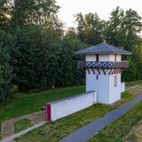 Nachbau eines Römer-Wachtturms im Limespark Osterburken