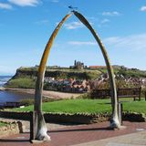 Im Nordosten grenzt Yorkshire an die Nordsee, Städte wie Scarborough und Bridlington atmen Meeresluft. Besonders sticht Whitby hervor: Bram Stokers Buch Dracula zufolge kam der rumänische Vampir hier auf einem menschenleeren Schiff in England an. Eine Geschichte, die heute noch tausende Goths und Fans nach Whitby zieht, etwa zur Kirchenruine auf dem Hügel neben der Stadt. Von hier bietet sich auch ein herrlicher Ausblick auf die See und über die Flussmündung des River Esk. Fischerei prägt die Stadt bis heute, und so gibt es hier einige der besten Fish-and-Chips-Buden Großbritanniens