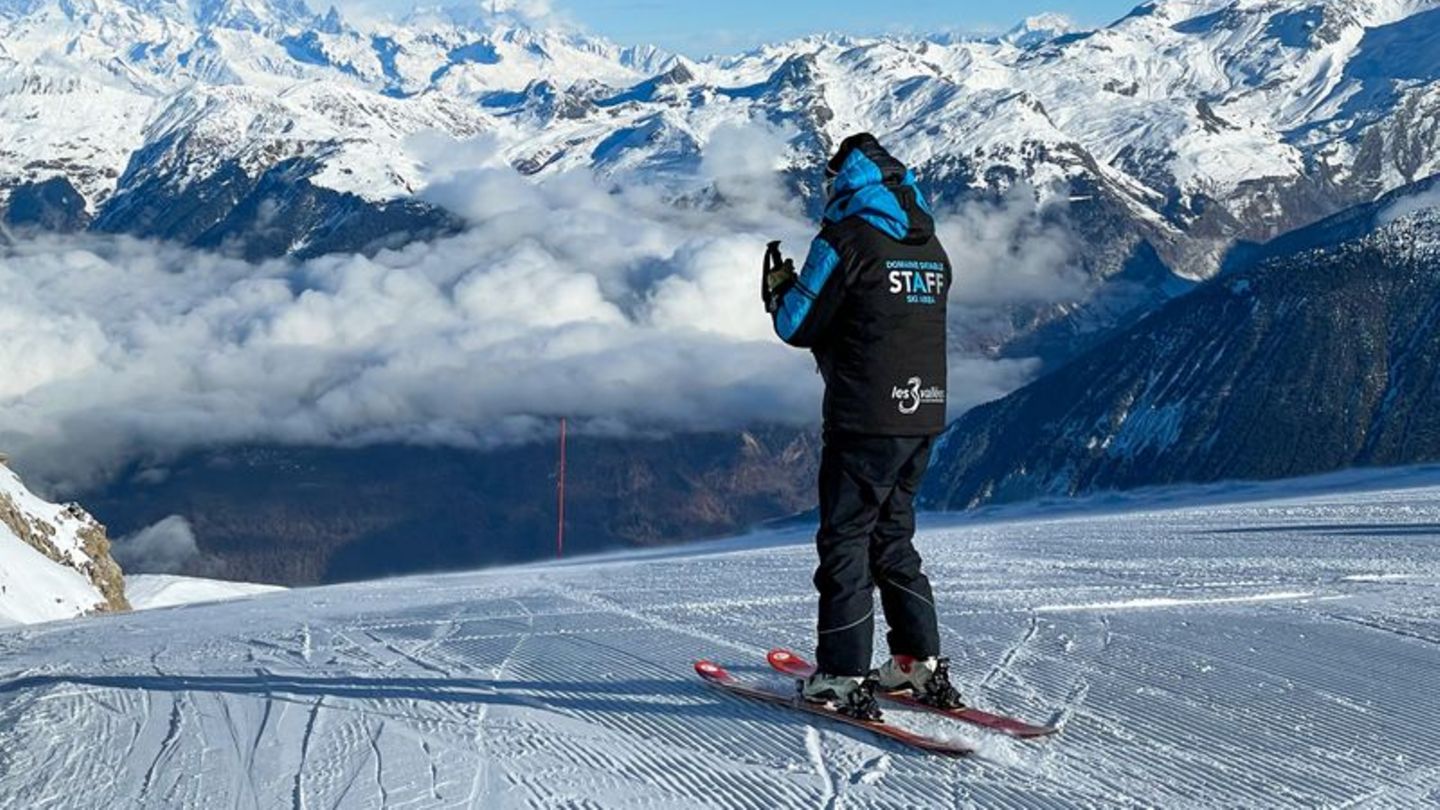 Abfahrt vom Gipfel La Vizelle