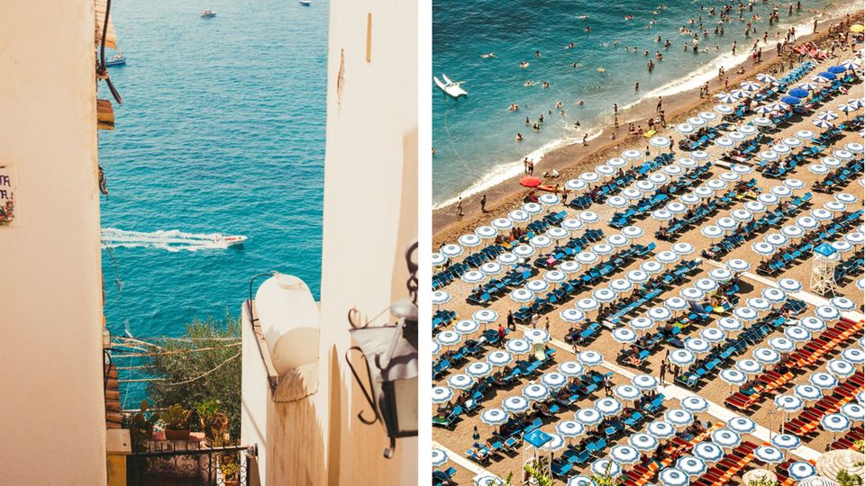 Wer bei seinem Roadtrip durch Italien ein Kind dabei hat, sollte vor allem im heißen Hochsommer darauf achten, dass das Meer oder ein Pool einfach zu erreichen ist