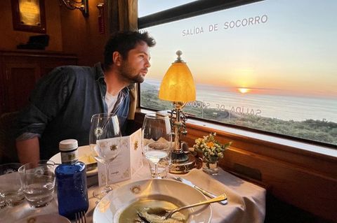 Abendessen im Costa Verde Express