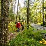 Wandernde im malerischen Eyachtal