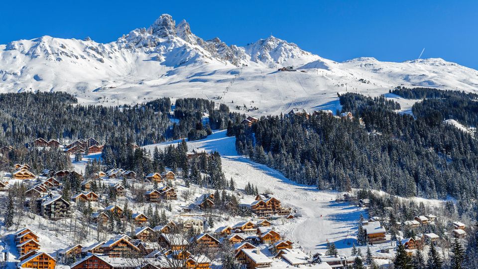 Blick auf Méribel Blick auf Méribel