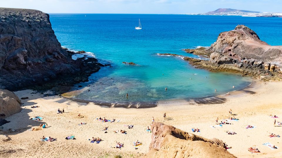 Playa de Papagayo auf Lanzarote