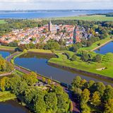 Naarden aus der Vogelperspektive