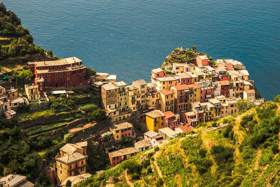 Blick auf Cinque Terre