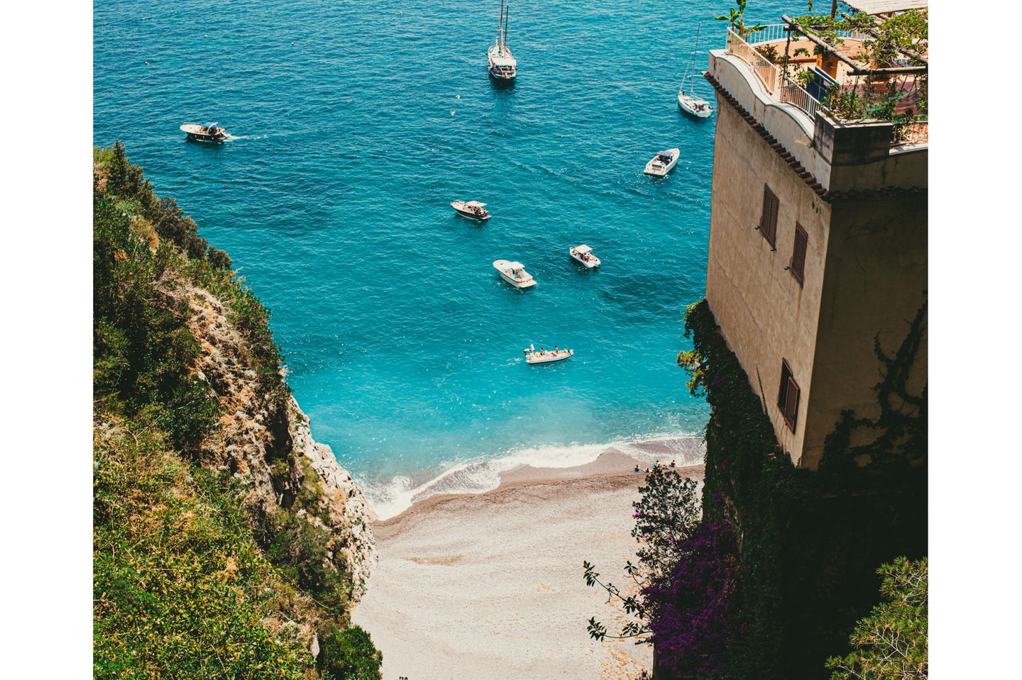 Blick von Positano