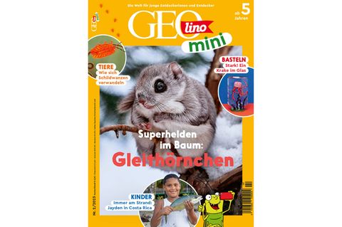GEOlino Mini Ausgabe 02-2023: Gleithörnchen