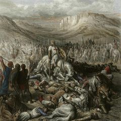Um 1120 schließen sich fromme Adelige zu einer Bruderschaft zusammen und geloben Gehorsam, Armut, Keuschheit. Anders als Mönche jedoch kämpfen sie gewaltsam gegen Ungläubige