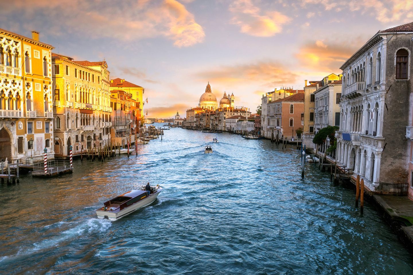 Blick auf Venedig