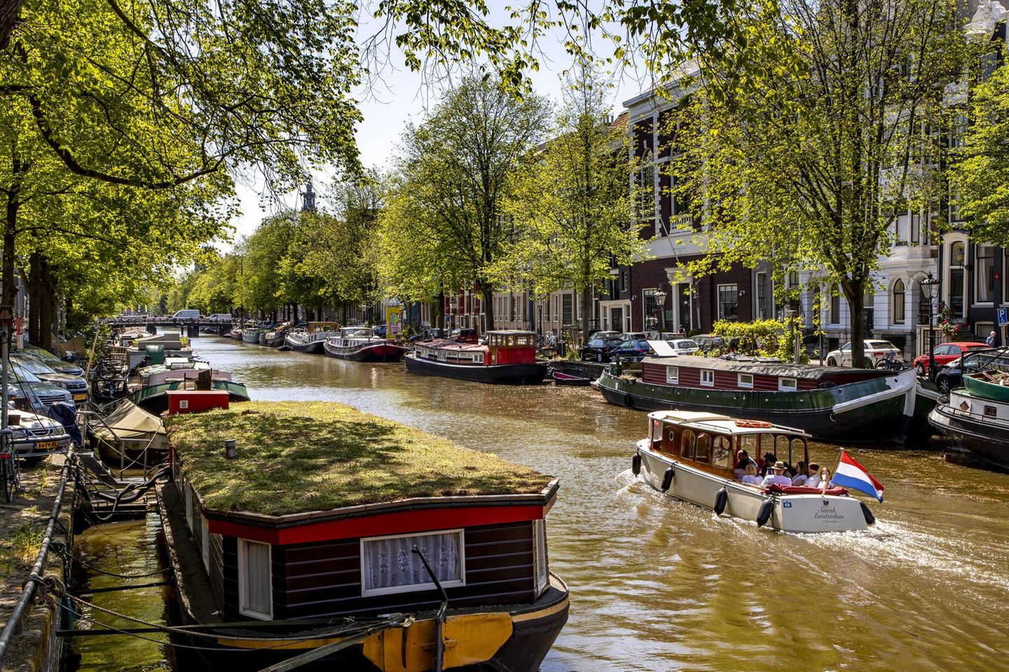 Kanal in Amsterdam