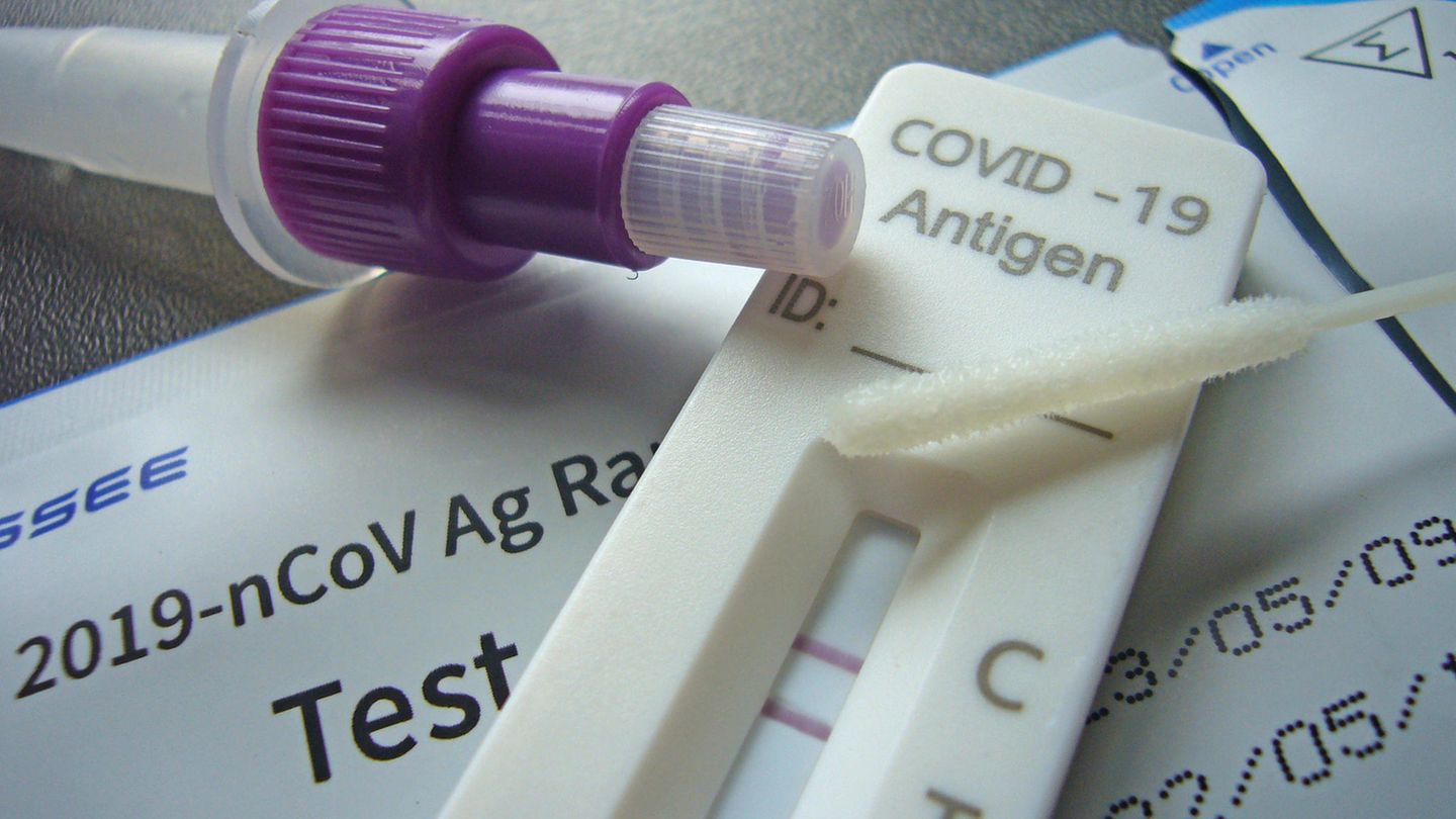 Positives Testergebnis nach Antigen-Schnelltest