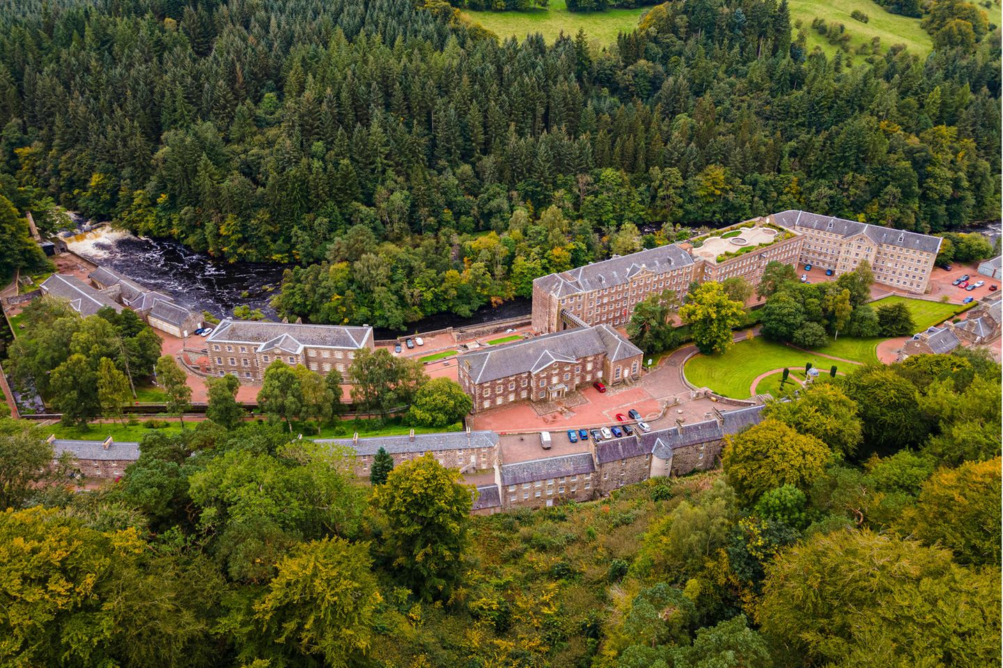 New Lanark, Schottland