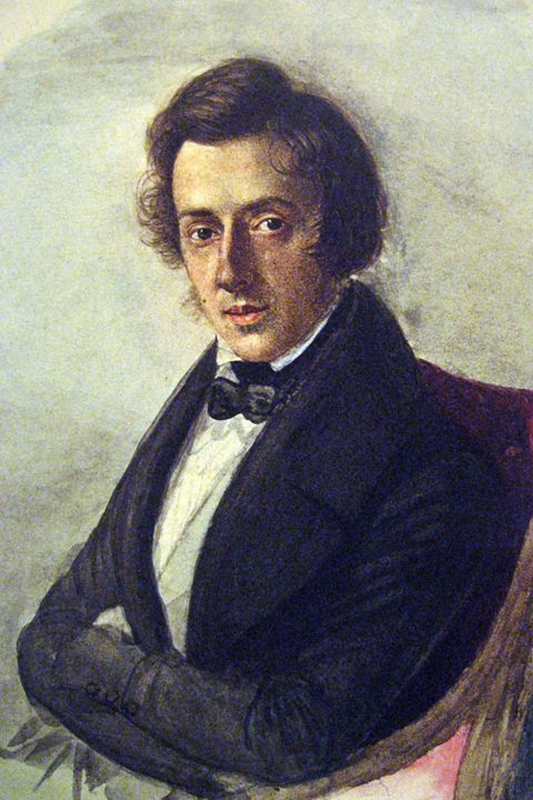 Kein politischer Aktivist ist Chopin, allerdings sympathisiert er mit der polnischen Nationalbewegung