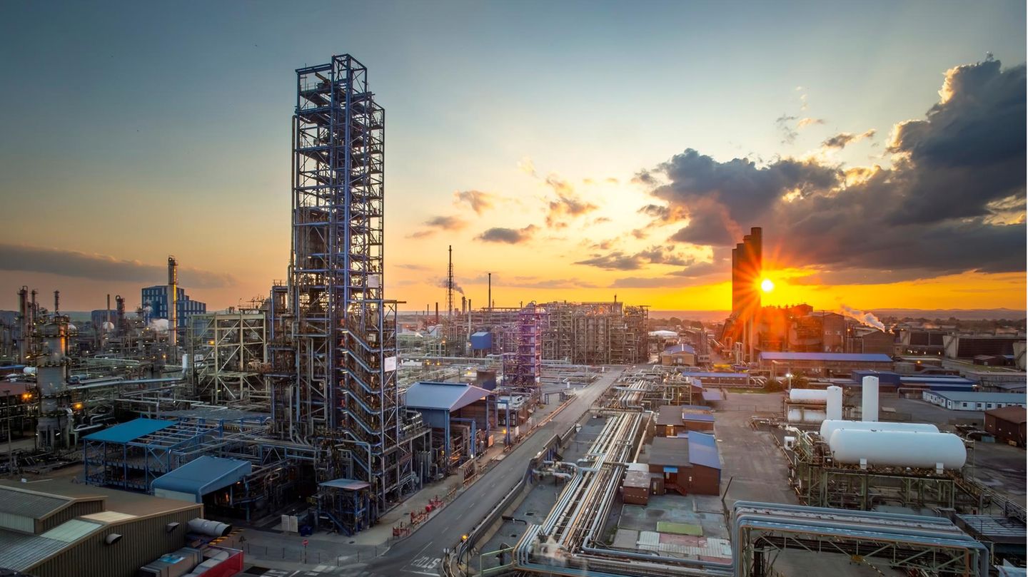 Fischer-Tropsch (FT) Versuchsanlage im Sasol-Werk in Sasolburg, Südafrika