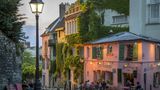 Restaurant La Maison Rose in Montmartre, Paris