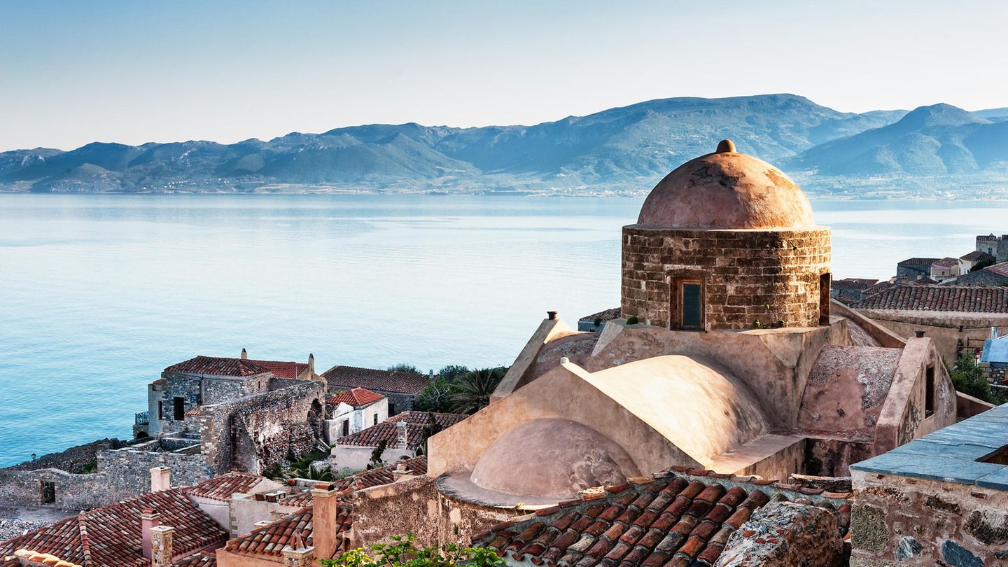 Monemvasia: Die geheimnisvolle Burgstadt in Griechenland Monemvasia in Griechenland